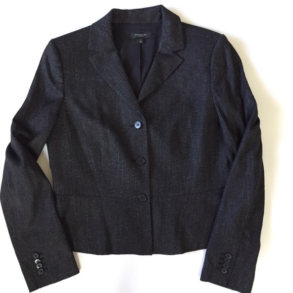 Ann Taylor Women’s Black/ Sliver Suit